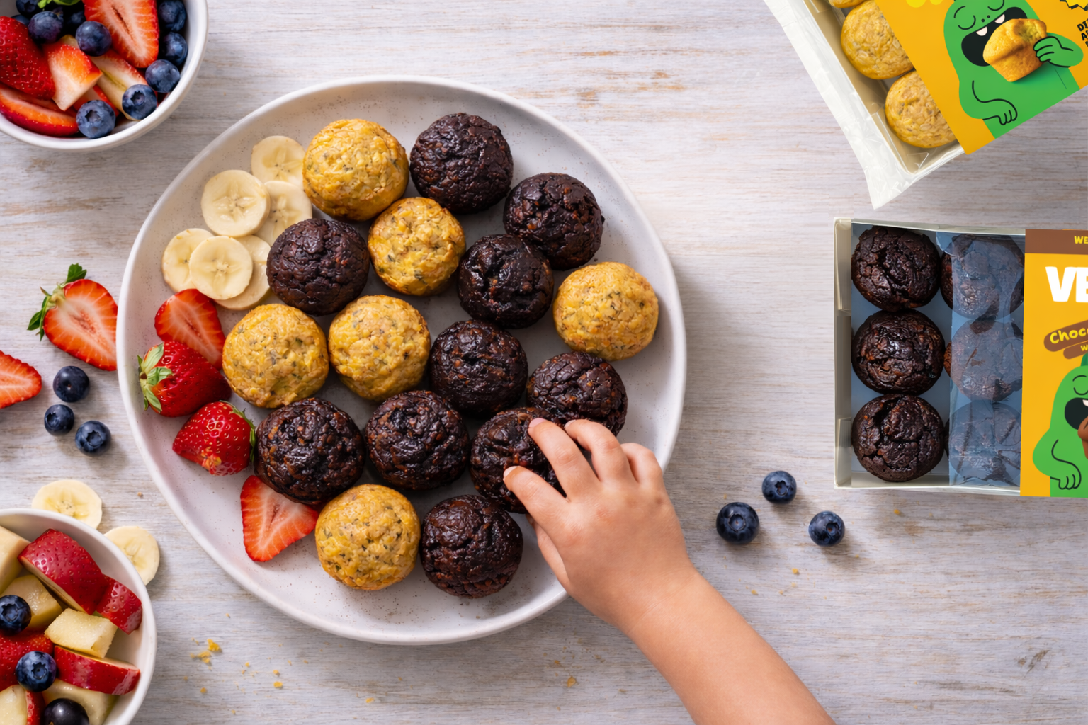 6 Pack Mini Muffins Combo Bundle